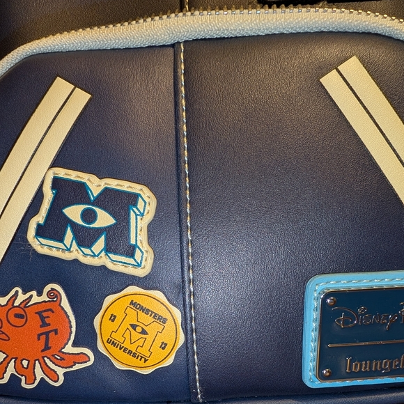 Monsters University Loungefly Mini Backpack - Picture 2 of 4